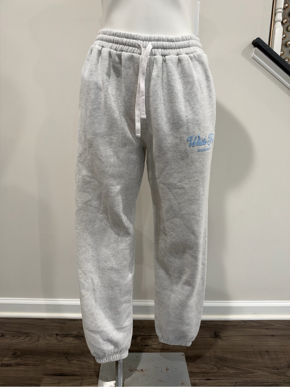 White Fox boutique Season 7 Fleece Jogger Dawn Pants size small